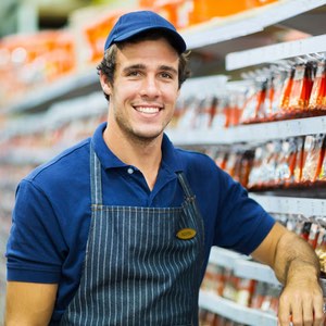 hardware store employee