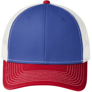 trucker hat front logo location