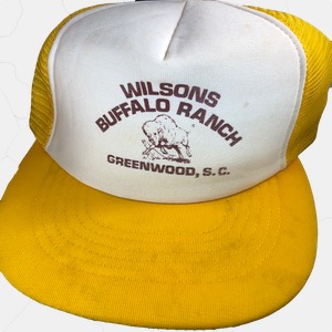 buffalo range trucker hat