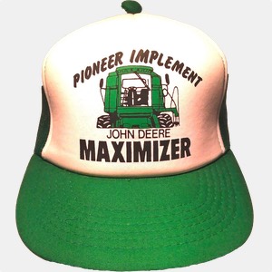 john deere maximizer trucker hat
