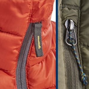 zipper pulls